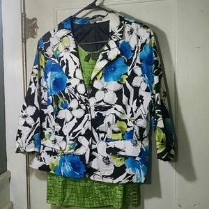 NY collection lined dress jacket